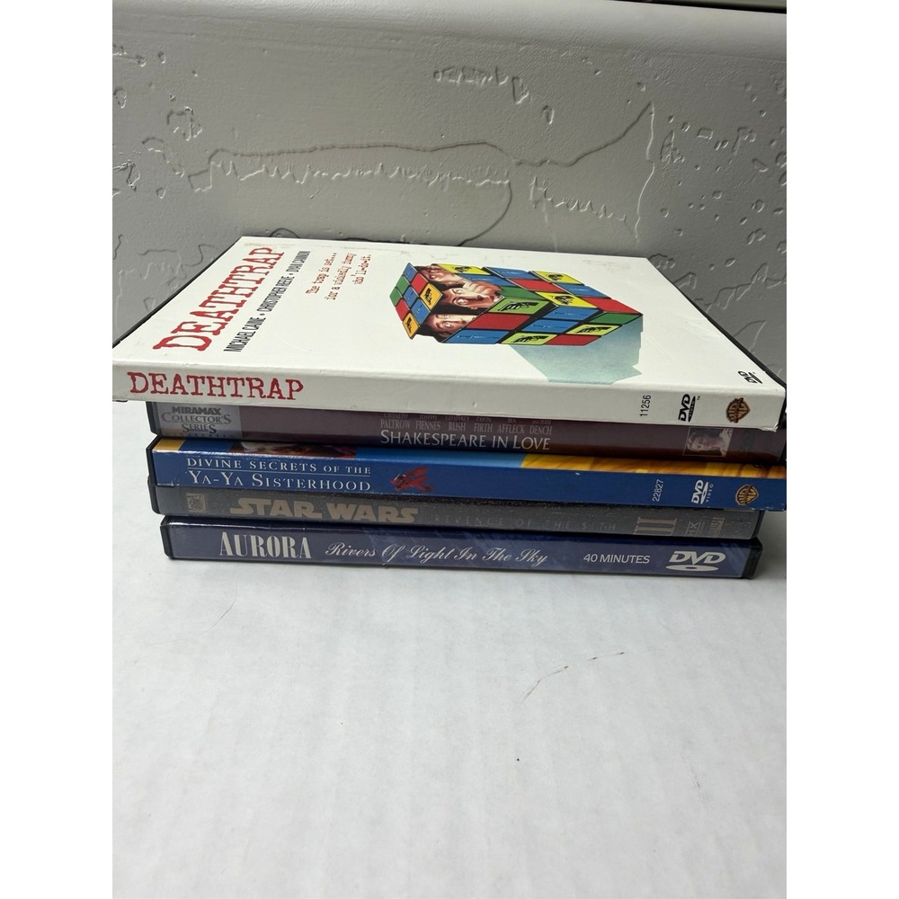 DVD Movie Lot of 5 - Sci-Fi, Drama, Mystery, & Documentary